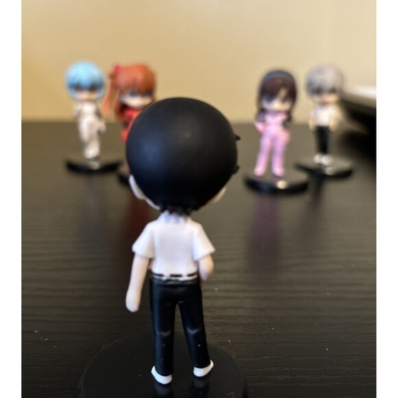 Evangelion Primostyle Mini Figure Collection 5 pcs- Rei Asuka Mari Shinji Kaworu - Picture 8 of 13